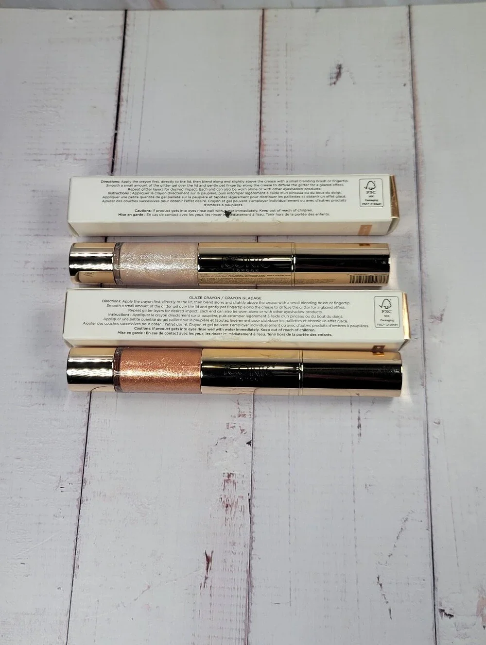 Iconic London Glaze Dual Ended Eyeshadow Crayon Bundle NEW!